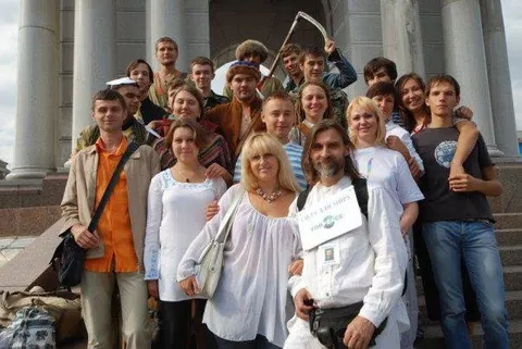 The first flashmob parade “Peace as the Goal. Culture as the Means. Force for Peace”: photo 37 of 47
