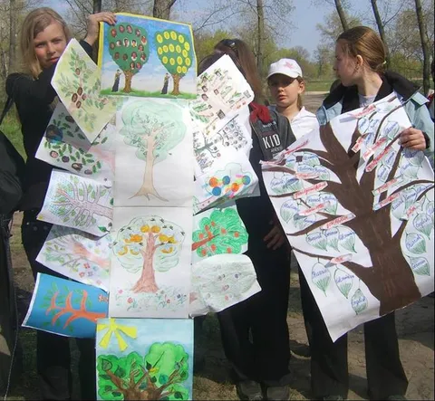 Planting of the city’s Language Alley: photo 2 of 21