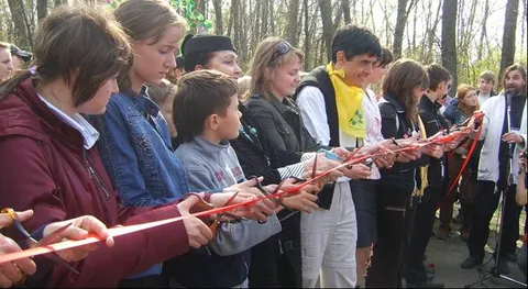 Planting of the city’s Language Alley: photo 17 of 21